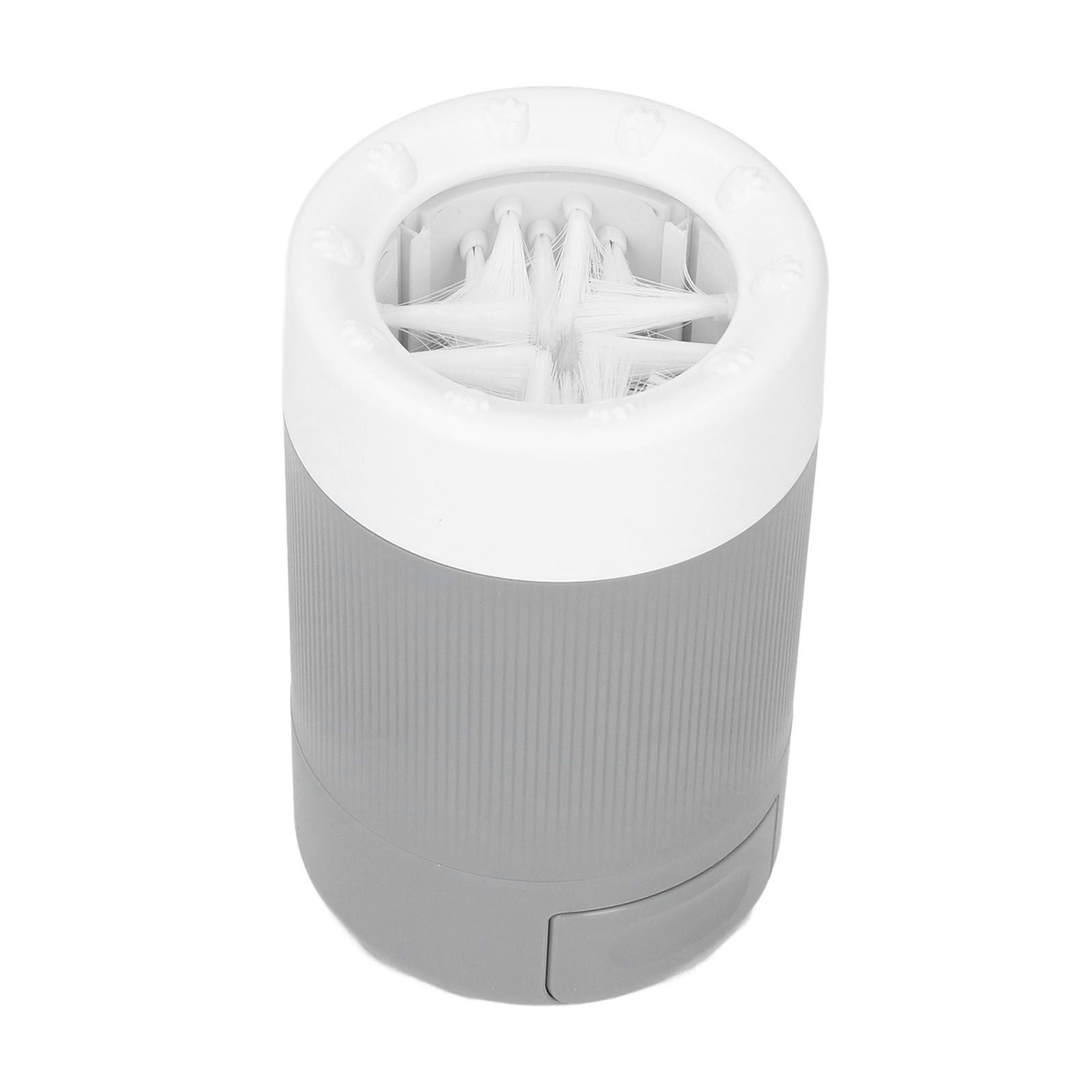 Dog Paw Cleaner Semi Automatic Portable Dog Foot Washing Cup for Pets Cats and DogsGrey - view 2