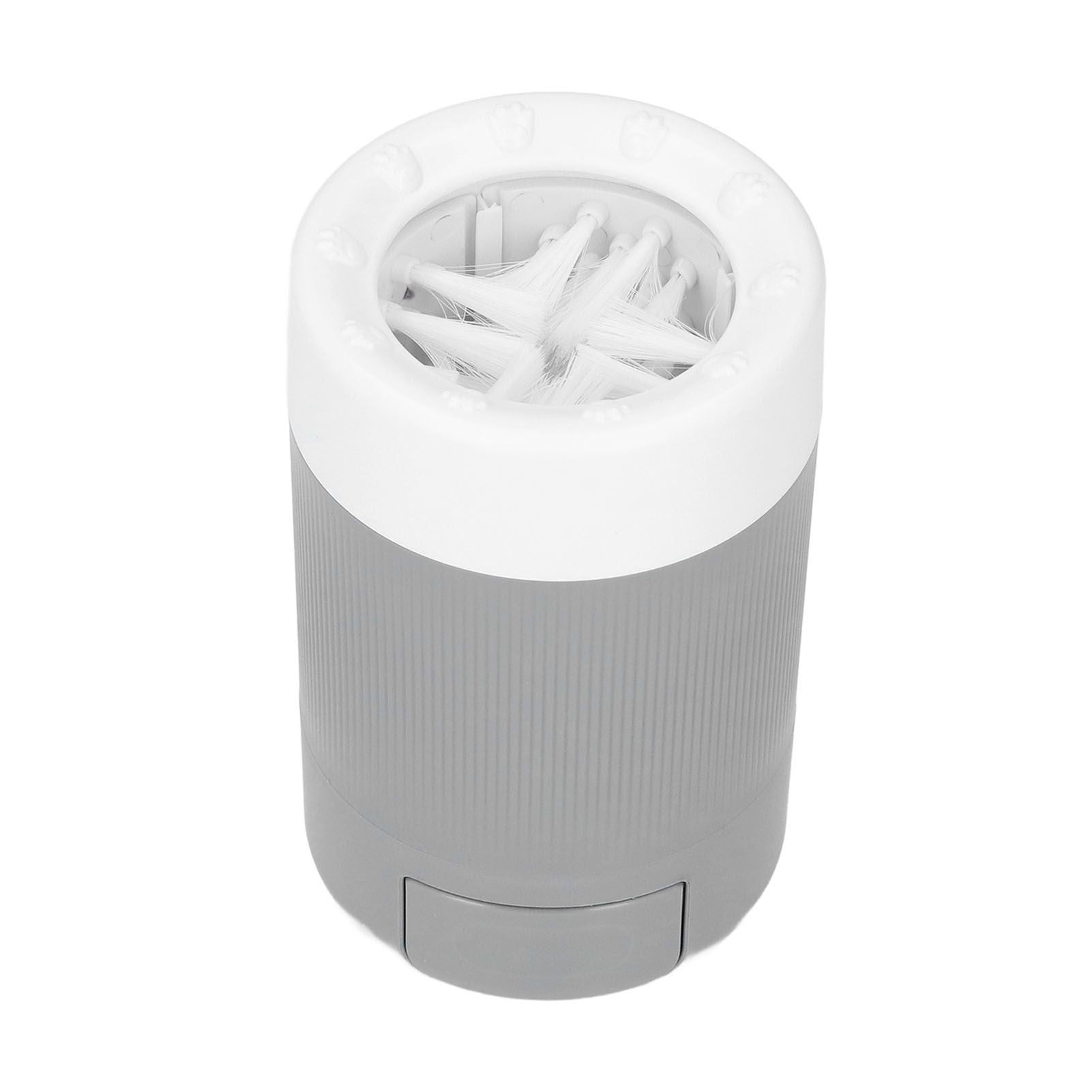Dog Paw Cleaner Semi Automatic Portable Dog Foot Washing Cup for Pets Cats and DogsGrey - view 4
