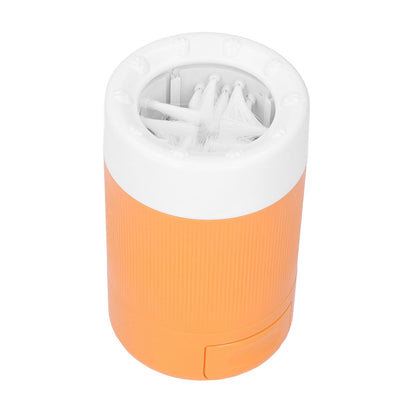 Dog Paw Cleaner Semi Automatic Portable Dog Foot Washing Cup for Pets Cats and DogsOrange - view 7
