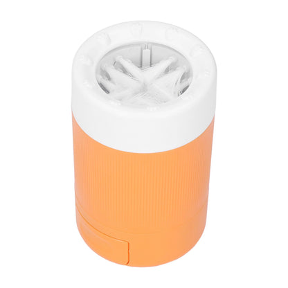 Dog Paw Cleaner Semi Automatic Portable Dog Foot Washing Cup for Pets Cats and DogsOrange - view 10