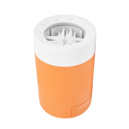 Dog Paw Cleaner Portable Dog Paw Washer Cup Lightweight Pet Paw Cleaning Tool for HomeOrange - view 2