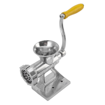 Manual Meat Grinder Silver Simple Operation Small Meat Mincer with Handle for Home Kitchen Restaurants Butcher Shops - view 5