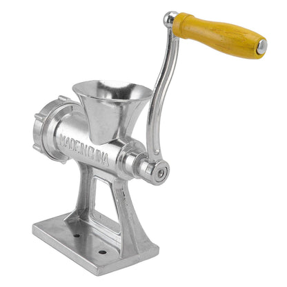 Manual Meat Grinder Silver Simple Operation Small Meat Mincer with Handle for Home Kitchen Restaurants Butcher Shops - view 6