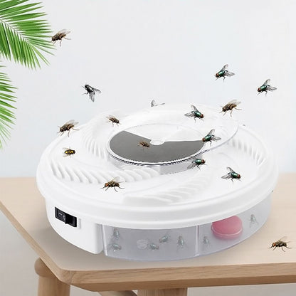 1PCS Electric Fly Trap Device with Trapping Food Electric Flycatcher Artifact - view 2