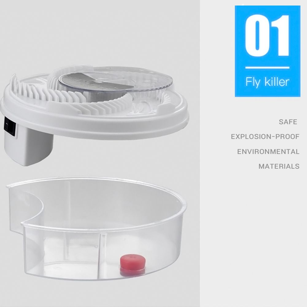 1PCS Electric Fly Trap Device with Trapping Food Electric Flycatcher Artifact - view 5