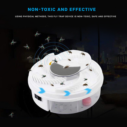 1PCS Electric Fly Trap Device with Trapping Food Electric Flycatcher Artifact - view 7