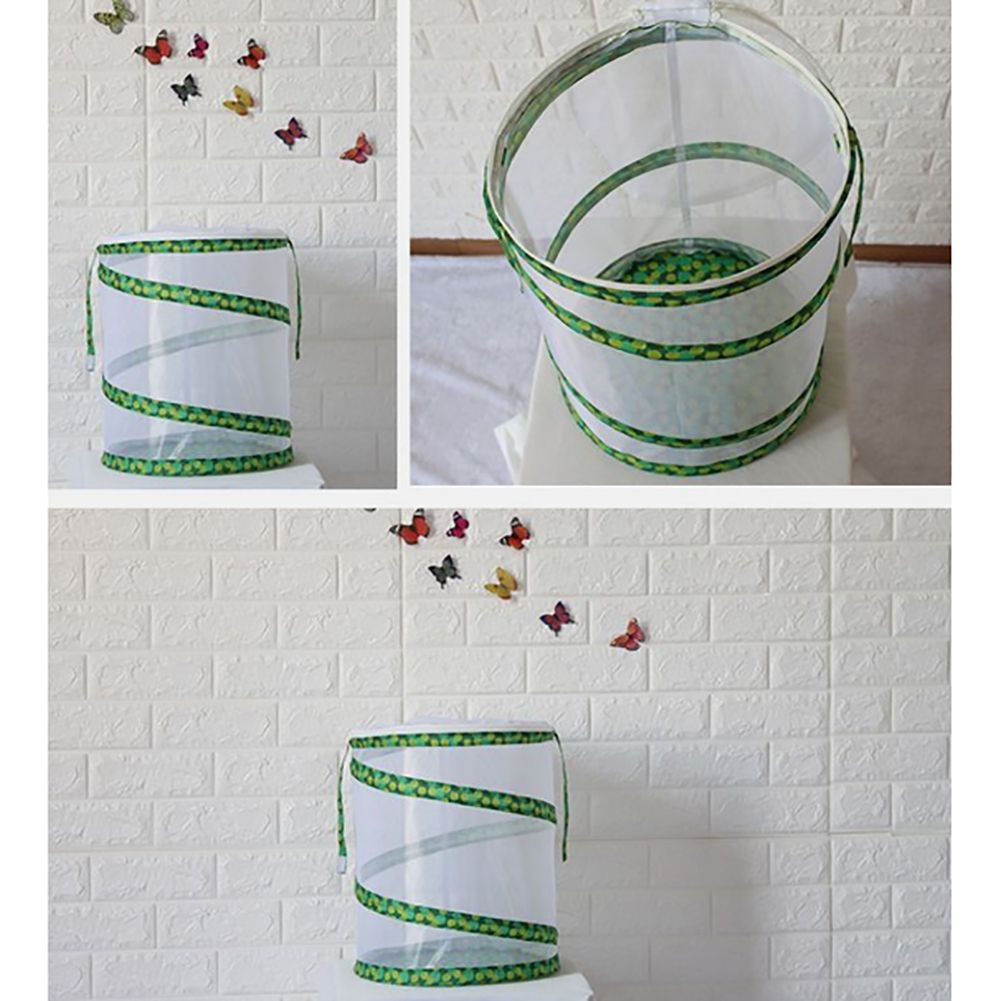 Net Insect Butterfly Habitat Cage Collapsible Insect Housing Enclosure Breeding Cages - view 5
