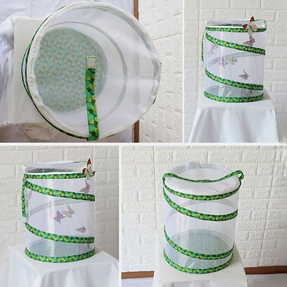 Net Insect Butterfly Habitat Cage Collapsible Insect Housing Enclosure Breeding Cages - view 6