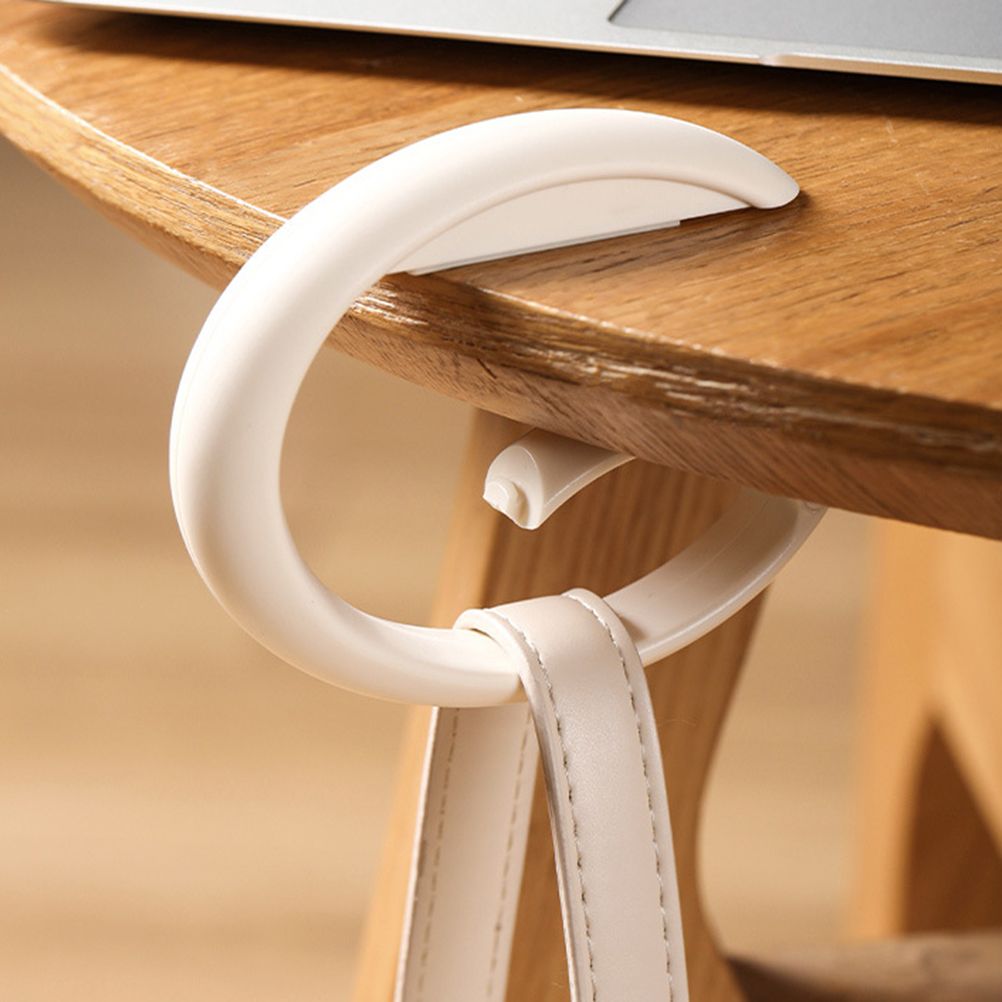 Travel Portable Bag Hook for Hanging Decorative Table Purse Bag Hooks Plastic Table Hanger Holder Handbag Hanger - view 6