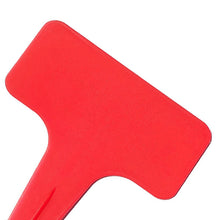 20PCS T Shape Garden Labels Thickening Garden Plant Tag Plant Classification Sorting Sign Tag Red - view 2