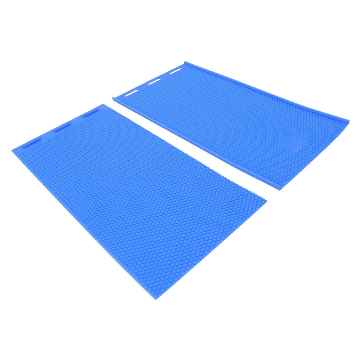 2Pcs Silicone Beeswax Sheet DIY Mold Soft Press Sheet Mould Tools Beeswax Embosser Machine for Beekeeping - view 4