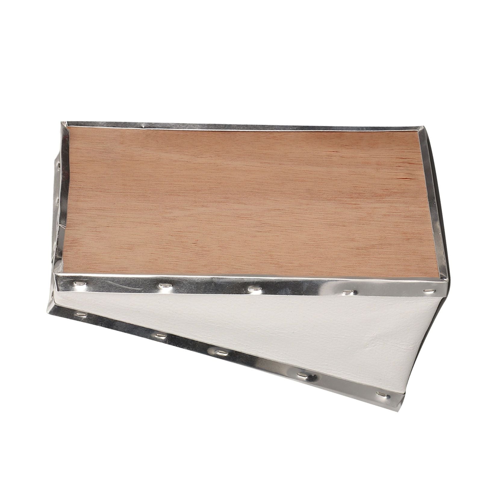 Bee Smoker Bellow PVC Leather Plywood Box Beekeeping Equipment Replacement with Clip for Beehive - view 6