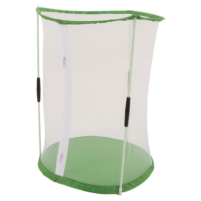Cylindrical Butterfly and Insect Observation Cage Transparent Mesh Habitat Cage for Ornamental Plants - view 2