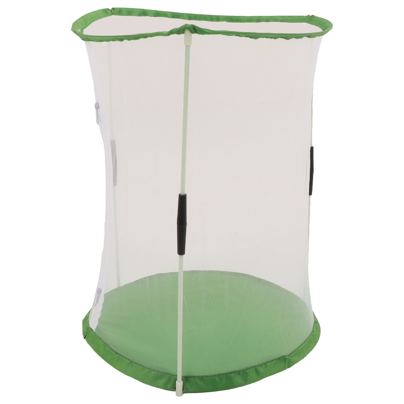 Cylindrical Butterfly and Insect Observation Cage Transparent Mesh Habitat Cage for Ornamental Plants - view 3