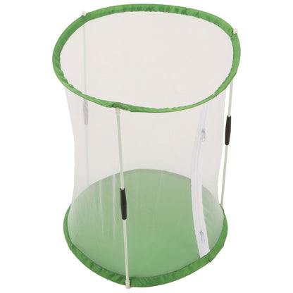 Cylindrical Butterfly and Insect Observation Cage Transparent Mesh Habitat Cage for Ornamental Plants - view 10