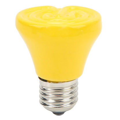 Ceramic Reptile Heat Lamp Bulb Mini Infrared Heat Ceramic Amphibian Heating Lamp for Lizards Reptiles 220V‑240V 25W Yellow - view 10