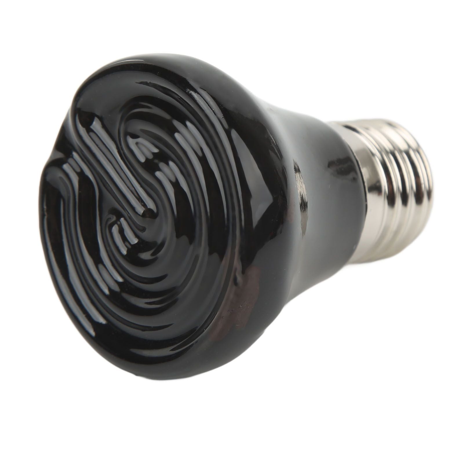 Ceramic Reptile Heat Lamp Bulb Mini Infrared Heat Ceramic Amphibian Heating Lamp for Lizards Reptiles 220V‑240V 25W Black - view 5
