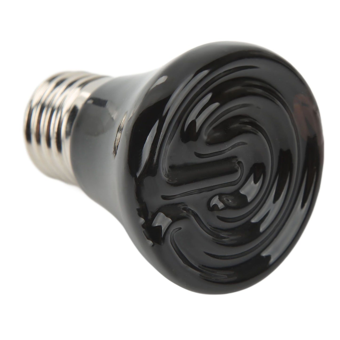 Ceramic Reptile Heat Lamp Bulb Mini Infrared Heat Ceramic Amphibian Heating Lamp for Lizards Reptiles 220V‑240V 75W Black - view 6