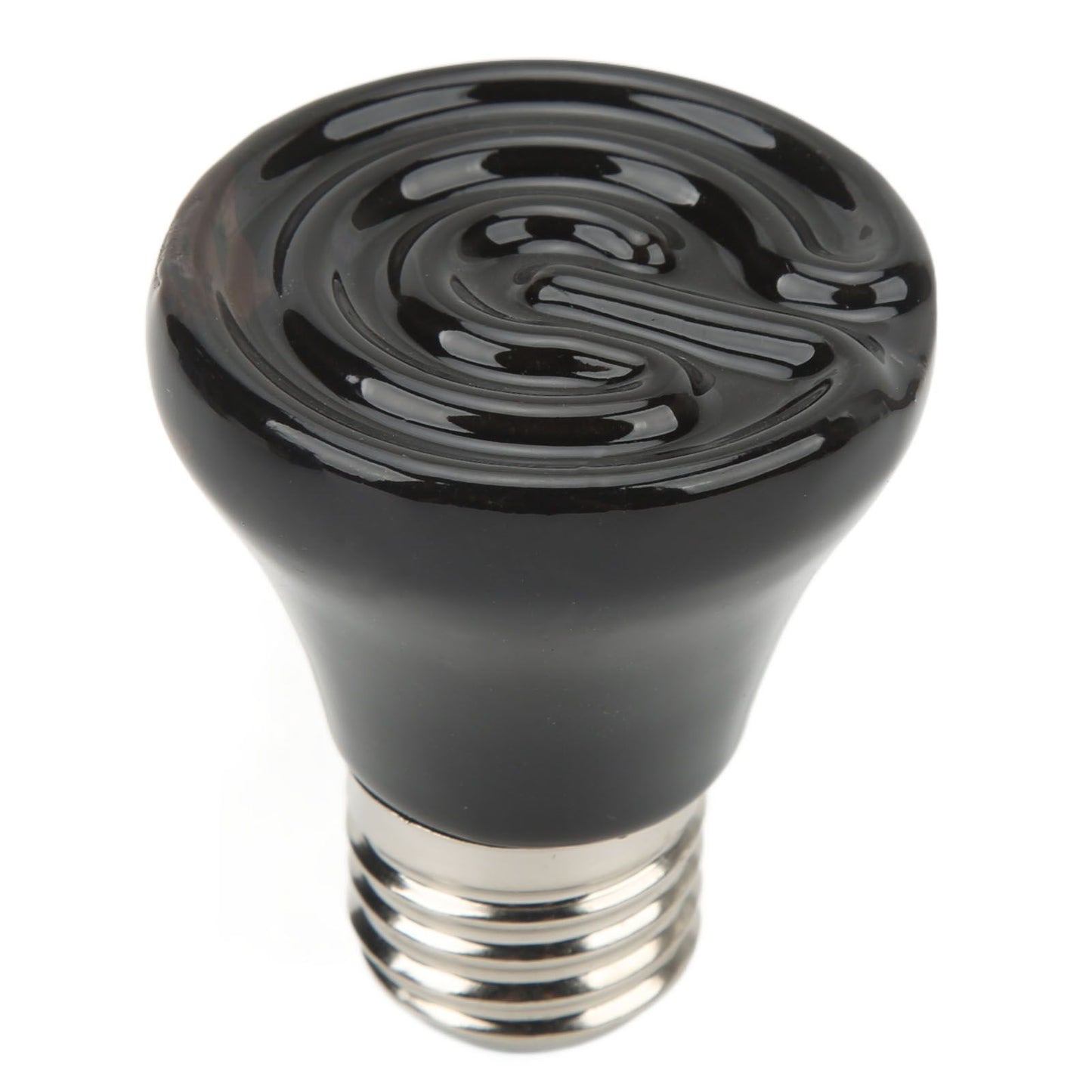 Ceramic Reptile Heat Lamp Bulb Mini Infrared Heat Ceramic Amphibian Heating Lamp for Lizards Reptiles 220V‑240V 75W Black - view 7
