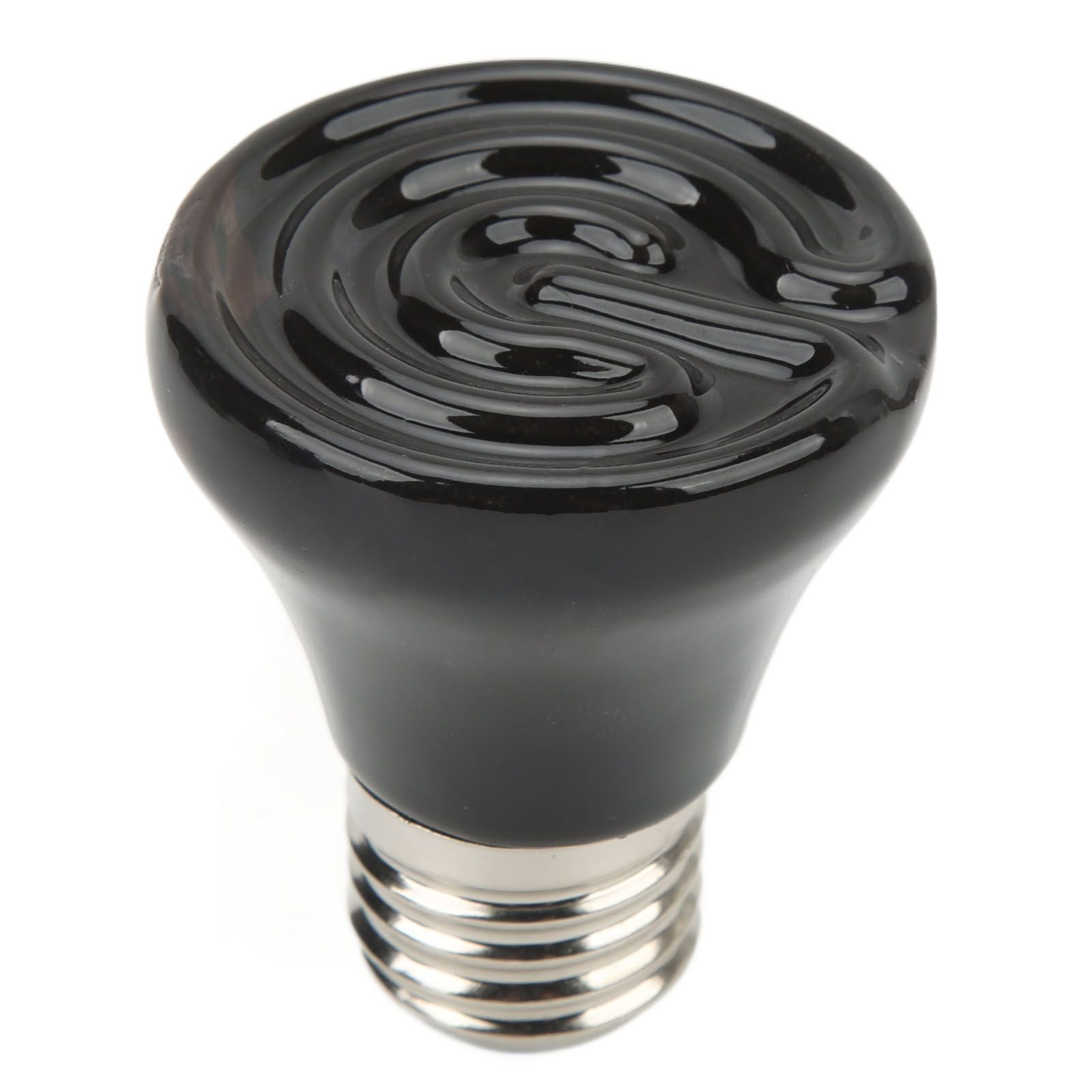 Ceramic Reptile Heat Lamp Bulb Mini Infrared Heat Ceramic Amphibian Heating Lamp for Lizards Reptiles 220V‑240V 100W Black - view 7