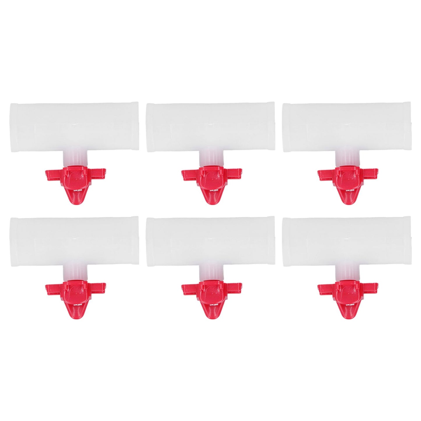 20 Sets Chicken Nipple Waterer Automatic Water Feeding Professional Chicken Watering Cups with T Joints for Quail Pigeons G3/4 - view 2