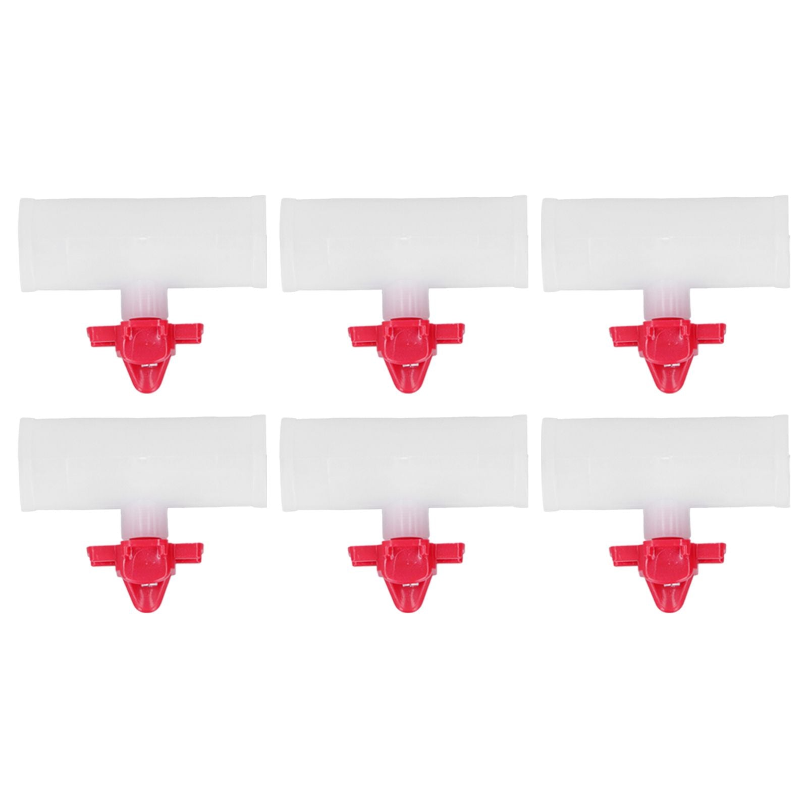 20 Sets Chicken Nipple Waterer Automatic Water Feeding Professional Chicken Watering Cups with T Joints for Quail Pigeons G3/4 - view 2