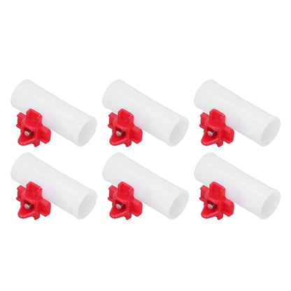 20 Sets Chicken Nipple Waterer Automatic Water Feeding Professional Chicken Watering Cups with T Joints for Quail Pigeons G3/4 - view 8