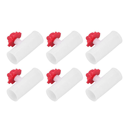 20 Sets Chicken Nipple Waterer Automatic Water Feeding Professional Chicken Watering Cups with T Joints for Quail Pigeons G3/4 - view 9