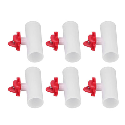 20 Sets Chicken Nipple Waterer Automatic Water Feeding Professional Chicken Watering Cups with T Joints for Quail Pigeons G3/4 - view 10