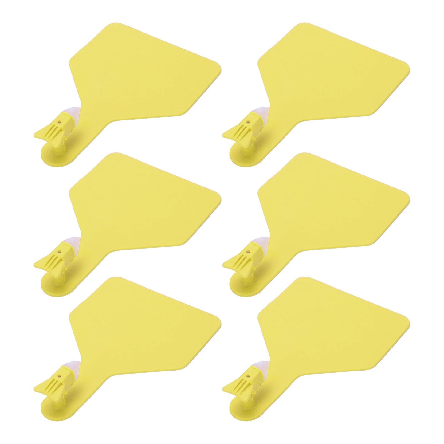 100pcs Blank Livestock Ear Tag Thickened TPU Reusable Animal Ear Label for Dairy Cattle Beef Cattle Yaks Horses Camels Yellow - view 8