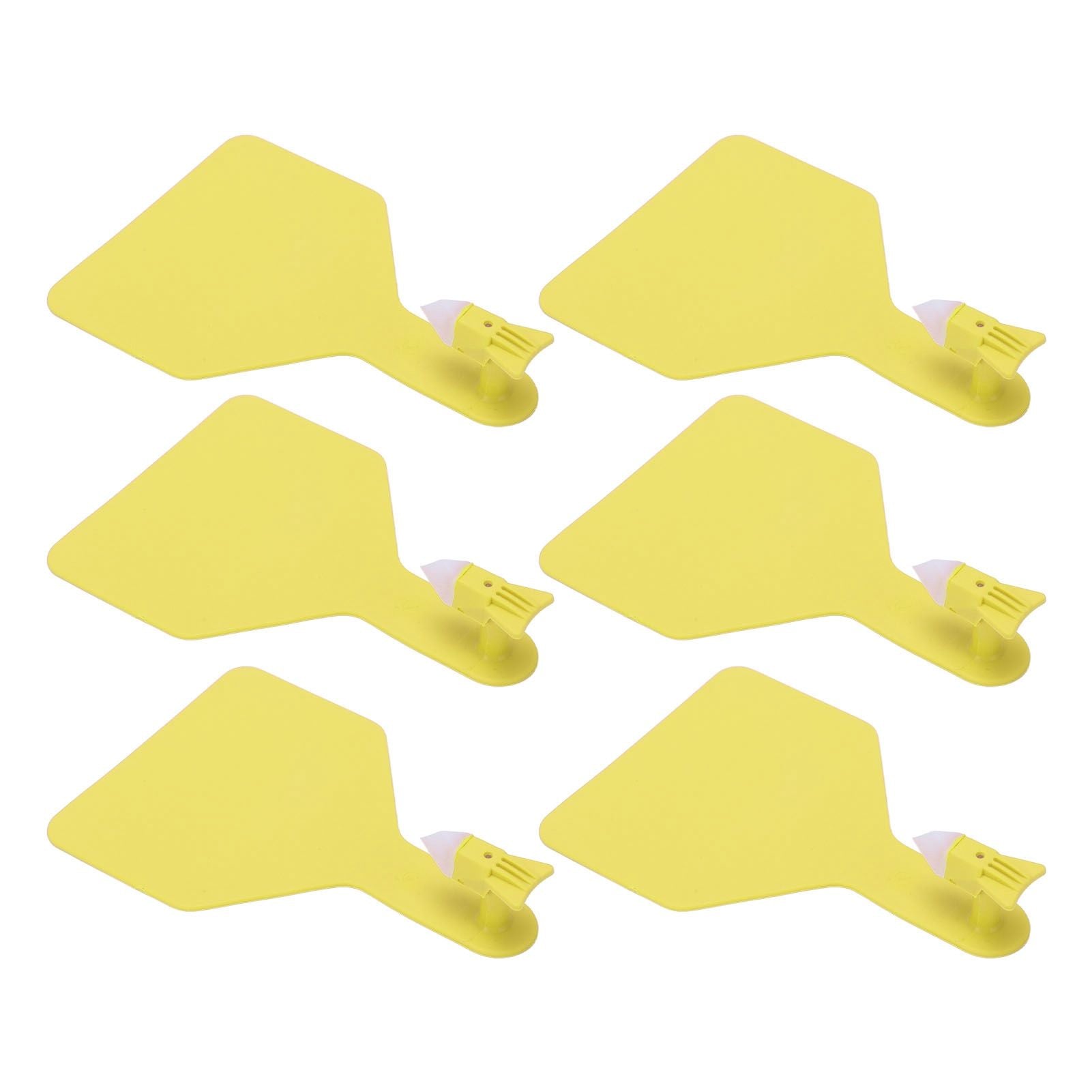 100pcs Blank Livestock Ear Tag Thickened TPU Reusable Animal Ear Label for Dairy Cattle Beef Cattle Yaks Horses Camels Yellow - view 9