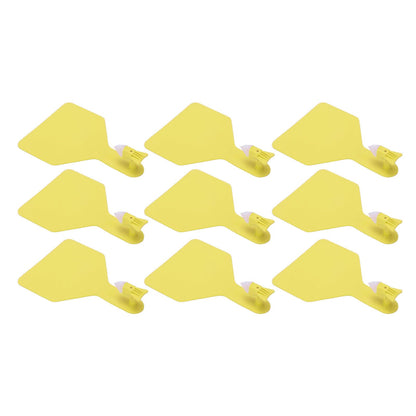 100pcs Blank Livestock Ear Tag Thickened TPU Reusable Animal Ear Label for Dairy Cattle Beef Cattle Yaks Horses Camels Yellow - view 10