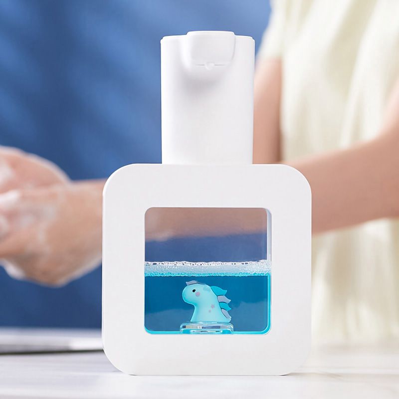 Touchless Automatic Sensor Soap Dispenser Cartoon Pet Waterproof Smart Foam Soap Dispenser White - view 4