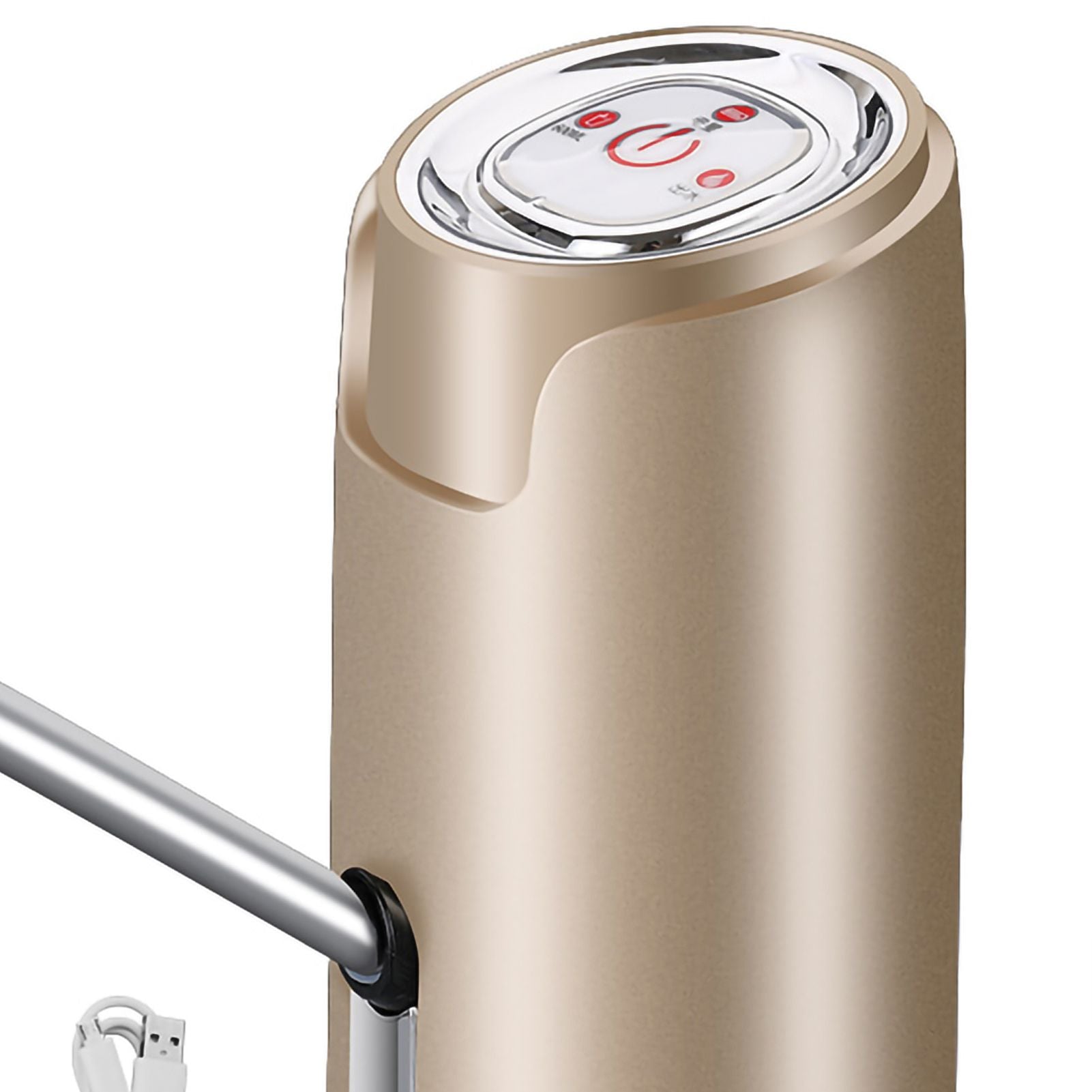 Water Dispenser ABS Electric USB Intelligent Quantitative Spray Lacquer Drink Pump for Outdoor Golden - view 2
