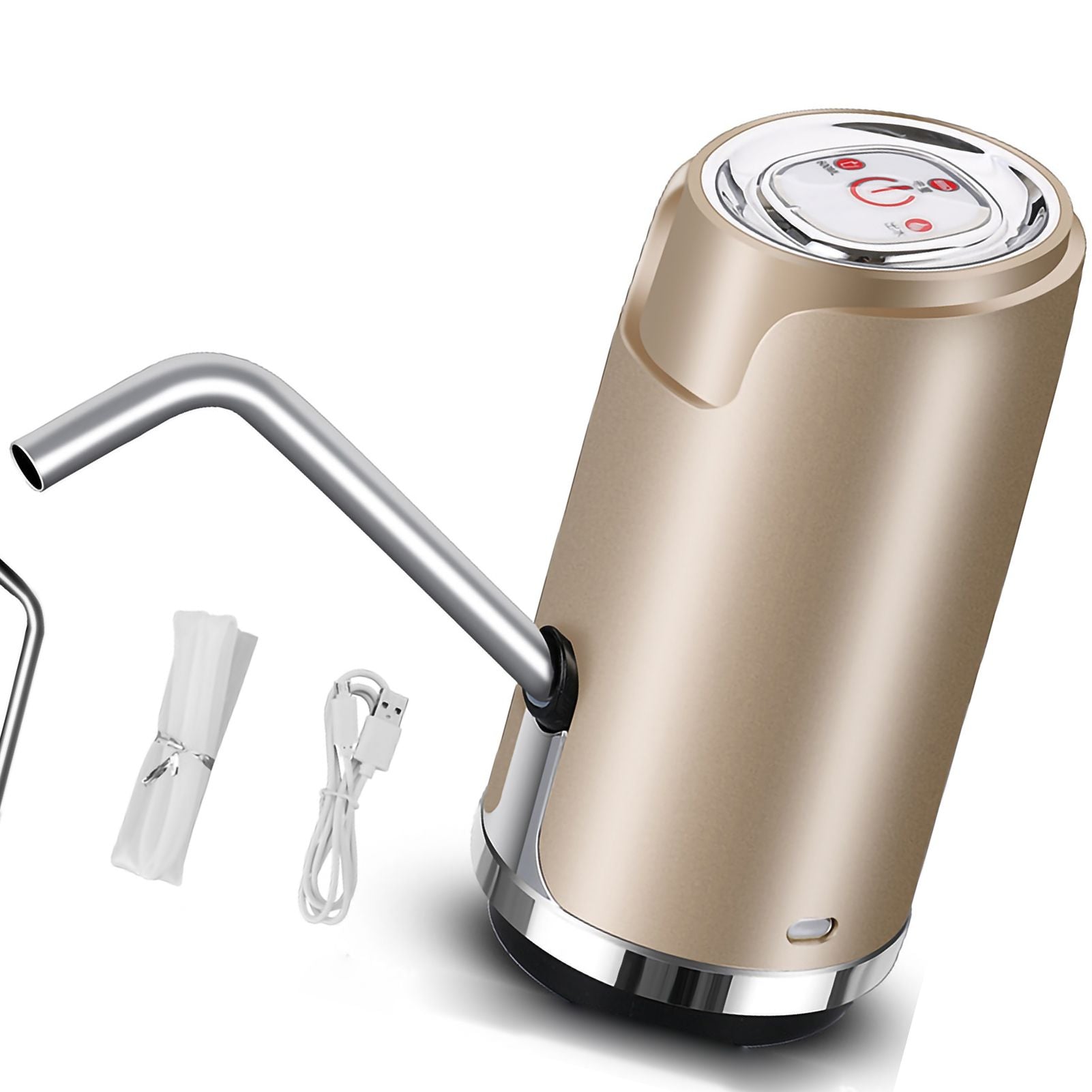 Water Dispenser ABS Electric USB Intelligent Quantitative Spray Lacquer Drink Pump for Outdoor Golden - view 3