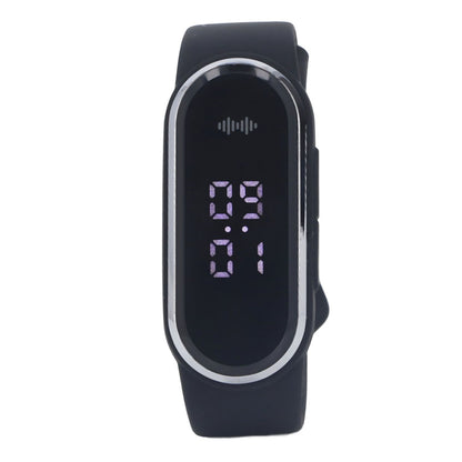 Anti Mosquito Bracelet Watch Silica Gel USB Rechargeable Ultrasonic Mosquito Repellent Bracelet for Outdoor Black - view 4