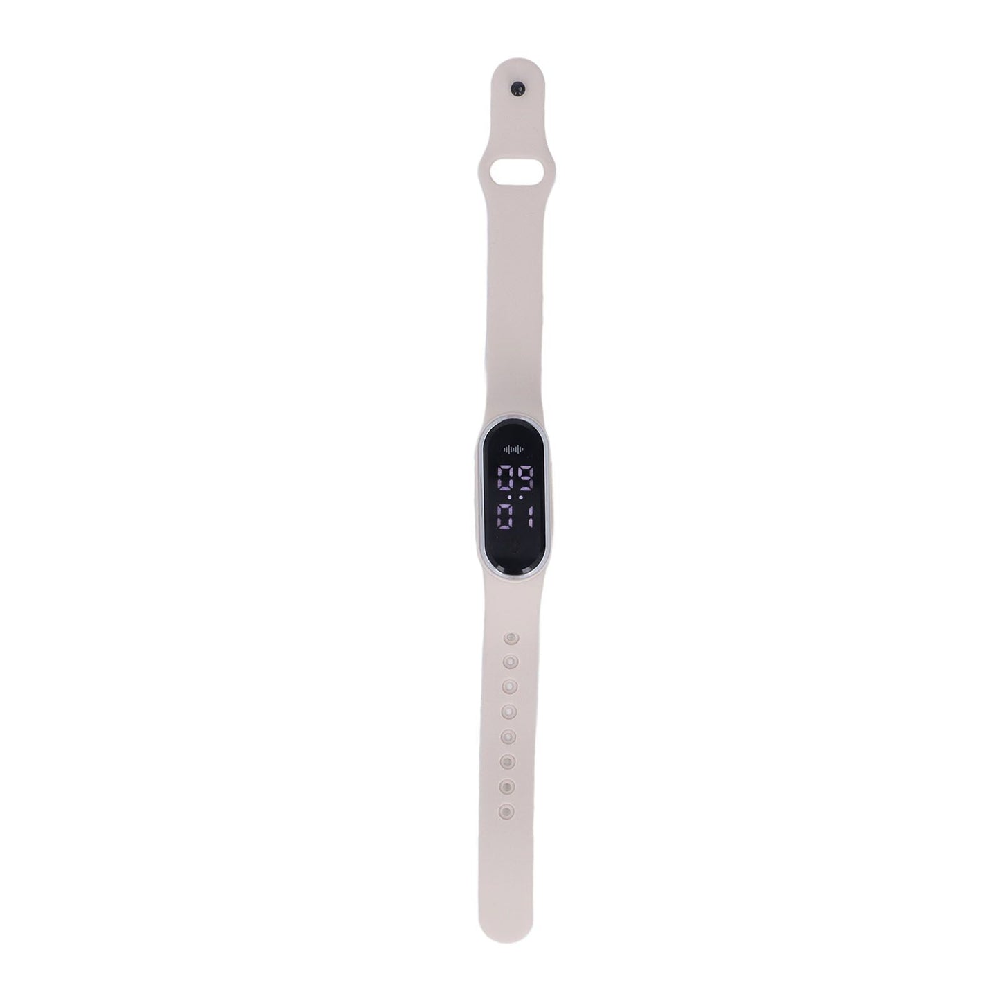 Anti Mosquito Bracelet Watch Silica Gel USB Rechargeable Ultrasonic Mosquito Repellent Bracelet for Outdoor White - view 2