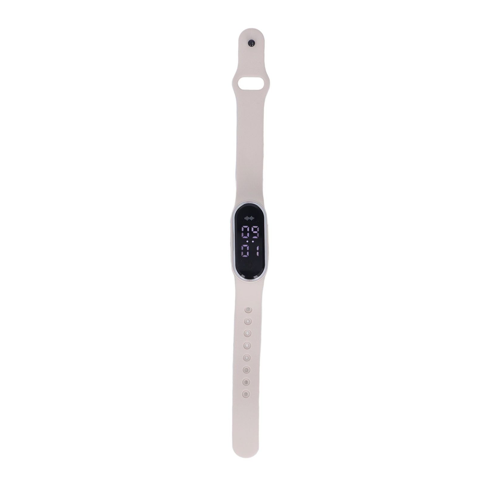 Anti Mosquito Bracelet Watch Silica Gel USB Rechargeable Ultrasonic Mosquito Repellent Bracelet for Outdoor White - view 2