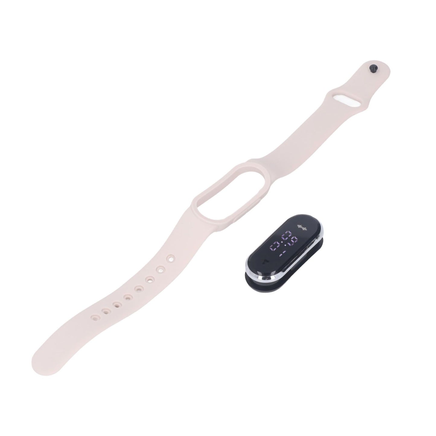 Anti Mosquito Bracelet Watch Silica Gel USB Rechargeable Ultrasonic Mosquito Repellent Bracelet for Outdoor White - view 3