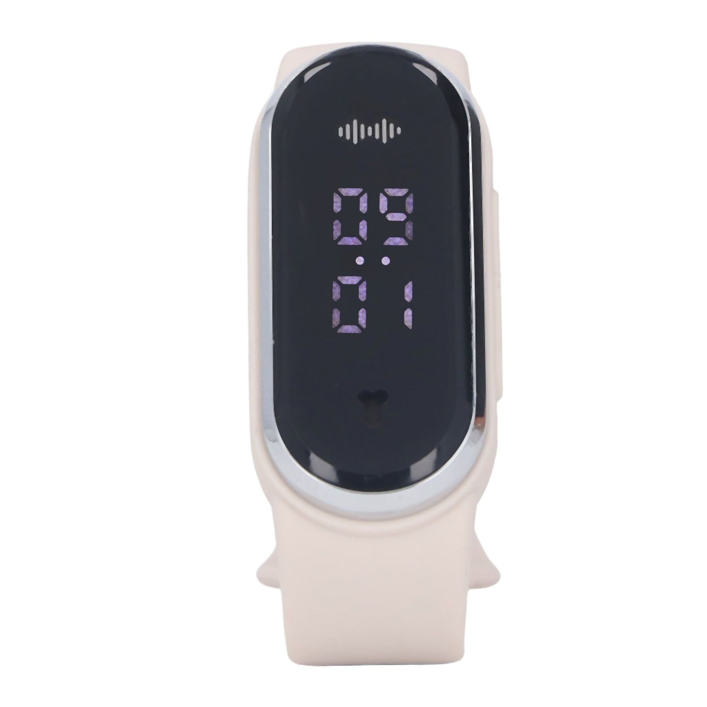 Anti Mosquito Bracelet Watch Silica Gel USB Rechargeable Ultrasonic Mosquito Repellent Bracelet for Outdoor White - view 5