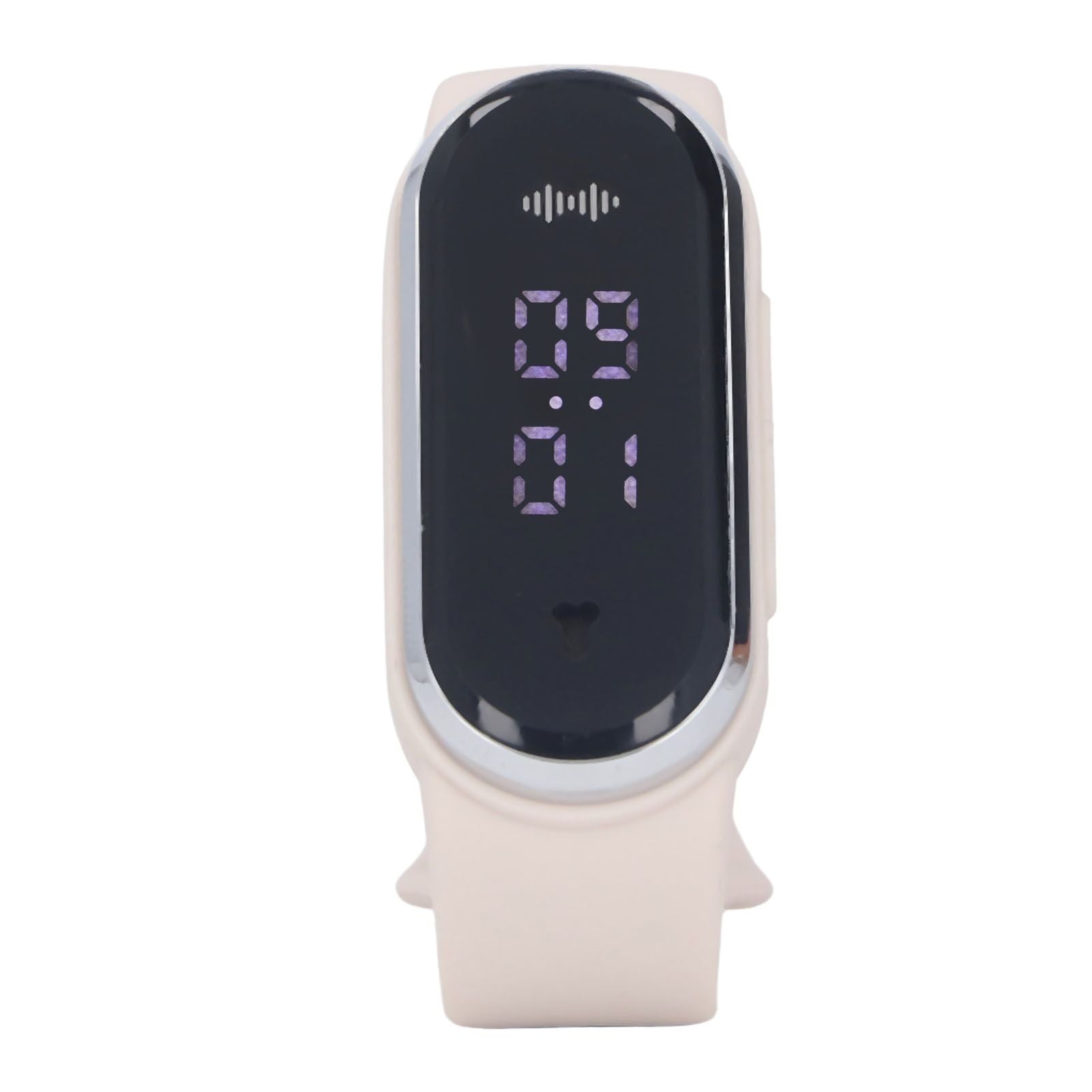 Anti Mosquito Bracelet Watch Silica Gel USB Rechargeable Ultrasonic Mosquito Repellent Bracelet for Outdoor White - view 5