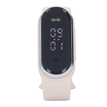 Anti Mosquito Bracelet Watch Silica Gel USB Rechargeable Ultrasonic Mosquito Repellent Bracelet for Outdoor White - view 5