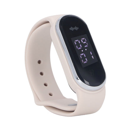 Anti Mosquito Bracelet Watch Silica Gel USB Rechargeable Ultrasonic Mosquito Repellent Bracelet for Outdoor White - view 6