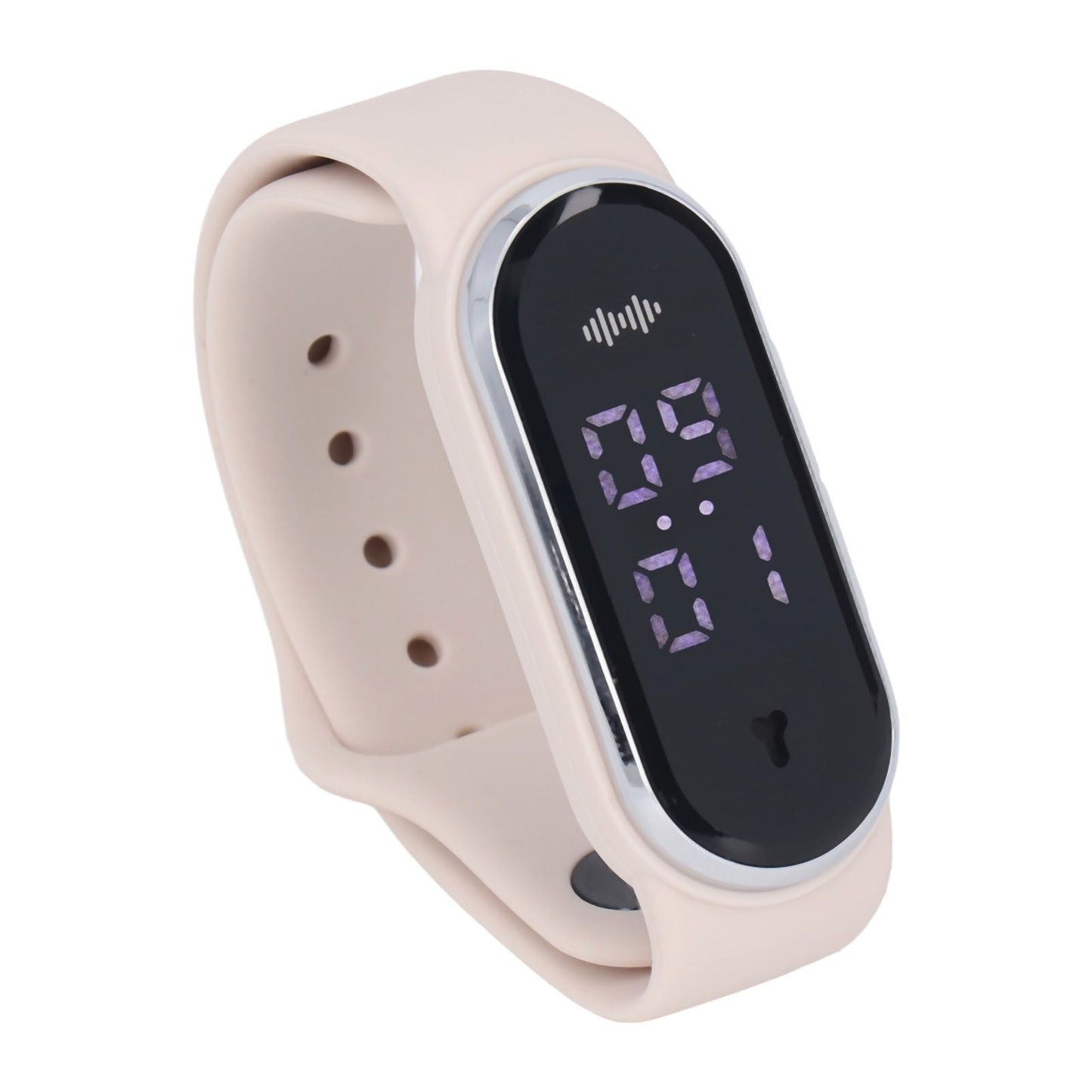 Anti Mosquito Bracelet Watch Silica Gel USB Rechargeable Ultrasonic Mosquito Repellent Bracelet for Outdoor White - view 7