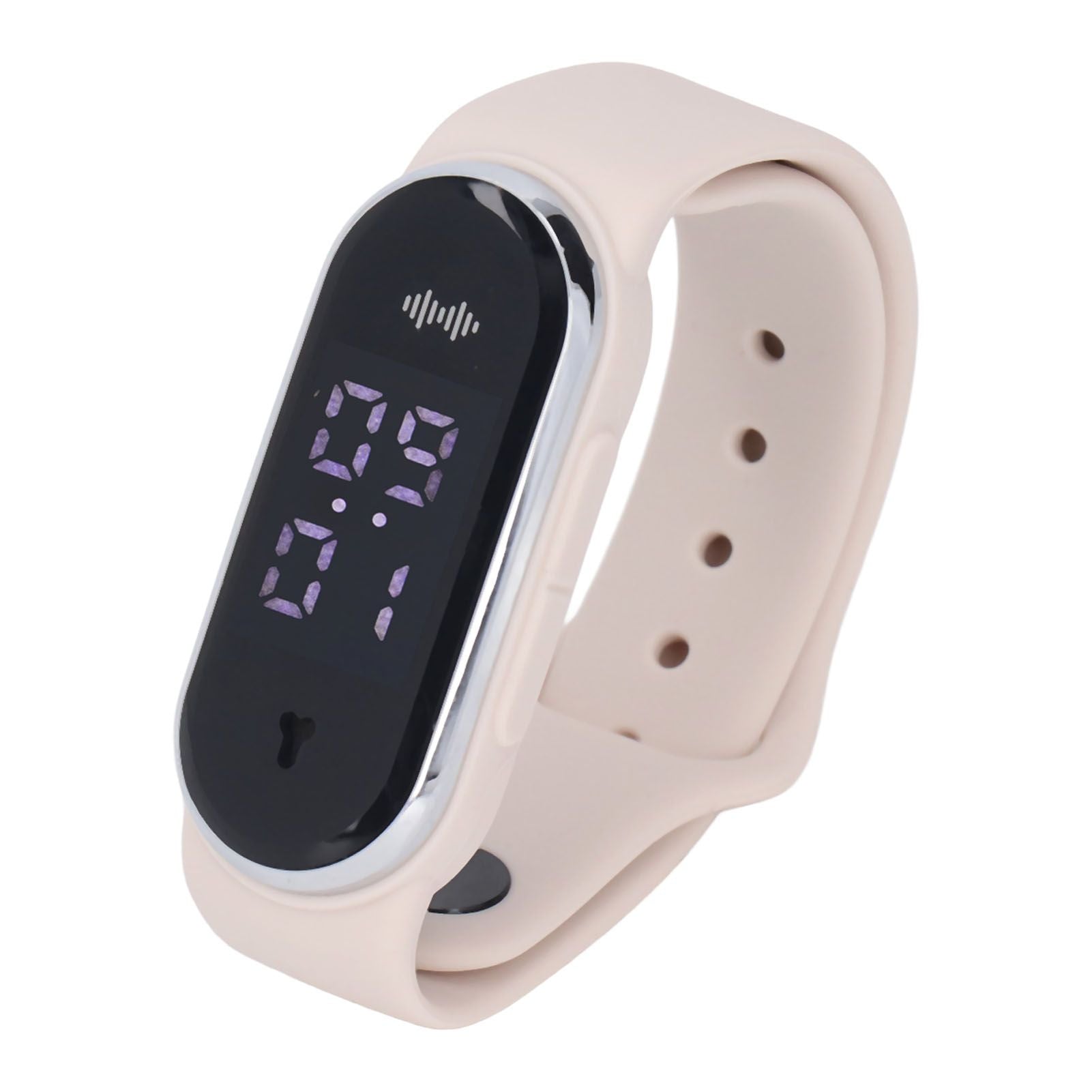 Anti Mosquito Bracelet Watch Silica Gel USB Rechargeable Ultrasonic Mosquito Repellent Bracelet for Outdoor White - view 8