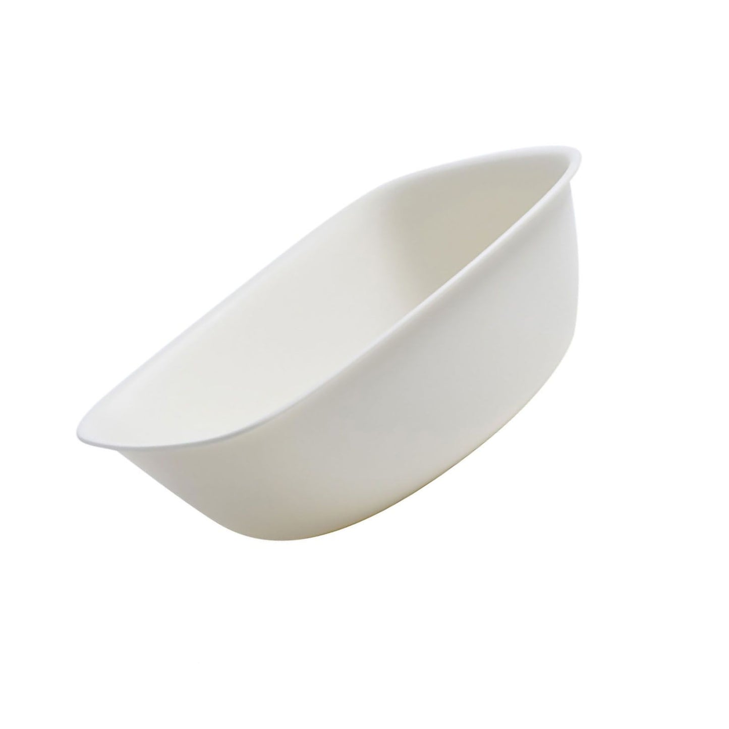 Household Plastic Wash Basin Dormitory Cute Square Laundry Basin Washbasin for Dishing Small White - view 3