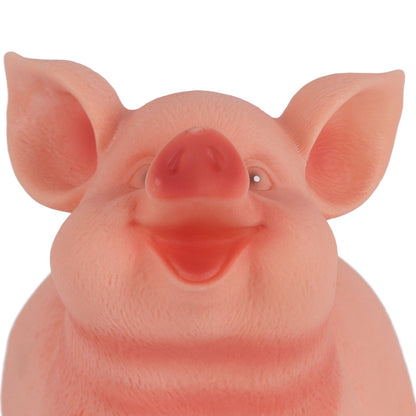 Piggy Bank Cute Pig Appearance Environmentally Friendly Resin Cartoon Piggy Bank Coin Bank Piggy 14x12x11cm - view 8