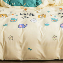 Skin Friendly Quilt Cover Thickened Polyester Soft Brushed Duvet Cover Quilt Bedding for Dormitory Bedroom Animal 180x220cm - view 2