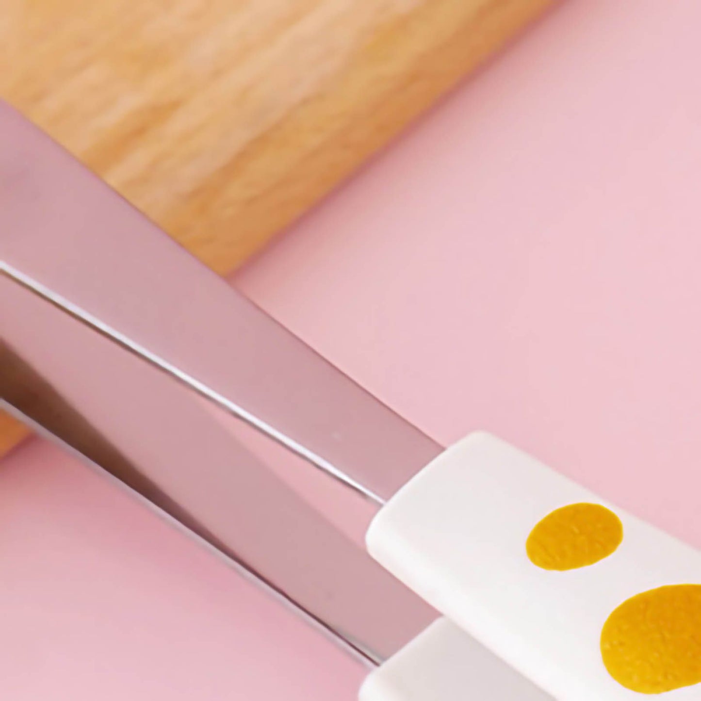 Kitchen Cooking Tong Cute Cat Paw Shape Stainless Steel Small Salad Barbecue Food Tong White S - view 2