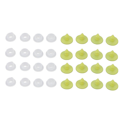 100PCS Livestock Ear Tag Bright Yellow PP Fadeless Reusable Universal Animal Ear Tag for Rabbit - view 9